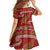 New Zealand Christmas Family Matching Tank Maxi Dress and Hawaiian Shirt Meri Kirihimete Silver Fern Knit Style Green Color - Polynesian Pride