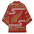 New Zealand Christmas Kimono Meri Kirihimete Silver Fern Knit Style Green Color - Polynesian Pride