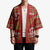 New Zealand Christmas Kimono Meri Kirihimete Silver Fern Knit Style Green Color - Polynesian Pride
