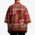New Zealand Christmas Kimono Meri Kirihimete Silver Fern Knit Style Green Color - Polynesian Pride