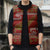 New Zealand Christmas Sleeveless Puffer Jacket Meri Kirihimete Silver Fern Knit Style Green Color - Polynesian Pride