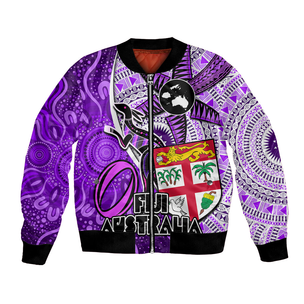 fiji-australia-rugby-bomber-jacket-kangaroo-and-palm-tree-purple-tapa-pattern-mix-aboriginal