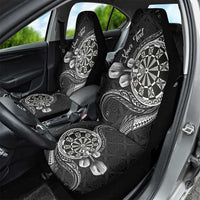 Personalised Niue Darts Masters Car Seat Cover Tribal Hiapo Dartboard LT03 - Polynesian Pride