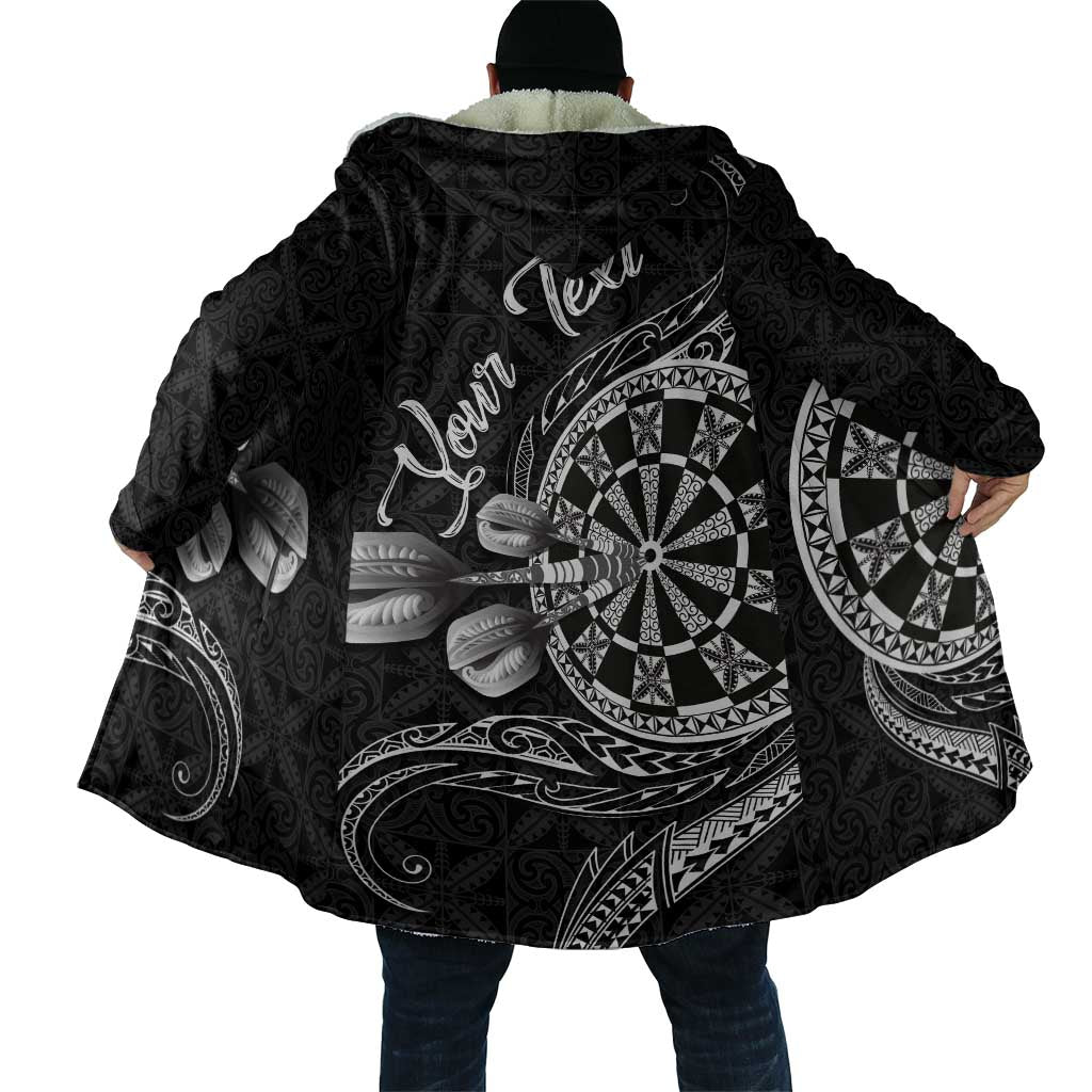 Personalised Niue Darts Masters Cloak Tribal Hiapo Dartboard - Polynesian Pride
