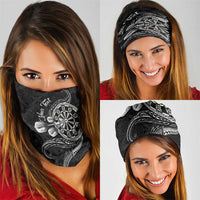Personalised Niue Darts Masters Neck Gaiter Tribal Hiapo Dartboard - Polynesian Pride