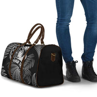 Personalised New Zealand Aotearoa Darts Masters Travel Bag Silver Fern and Maori Spirit - Polynesian Pride