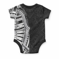 Traditional Polynesian Art Tattoos Baby Onesie