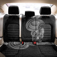 Traditional Polynesian Art Tattoos Back Car Seat Cover Black Color - Polynesian Pride