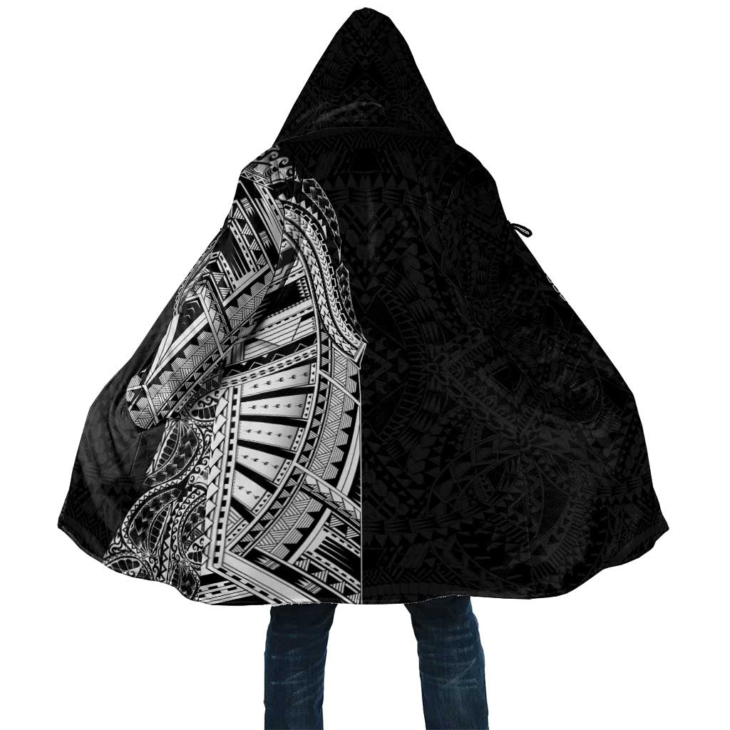 Traditional Polynesian Art Tattoos Cloak Black Color LT03 Unisex Black - Polynesian Pride