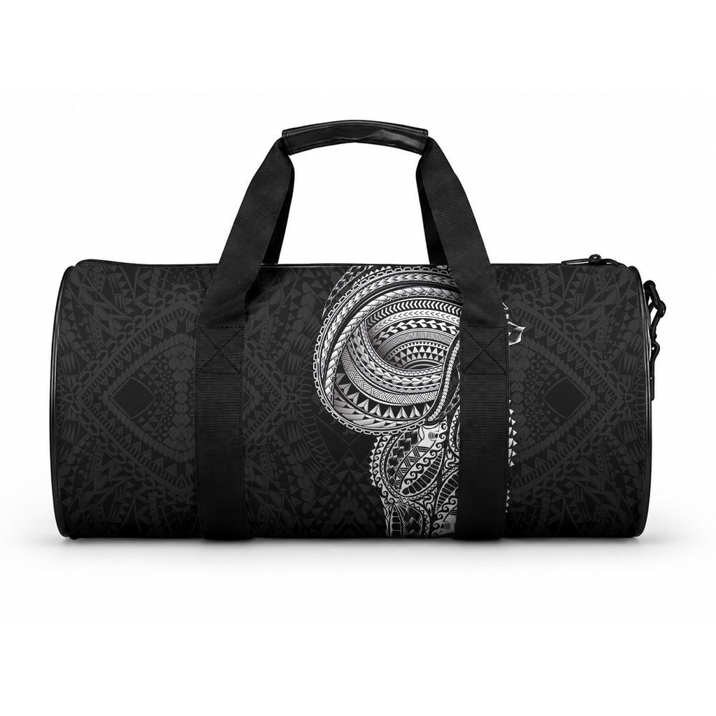 Traditional Polynesian Art Tattoos Duffle Bag LT03 One size Black - Polynesian Pride