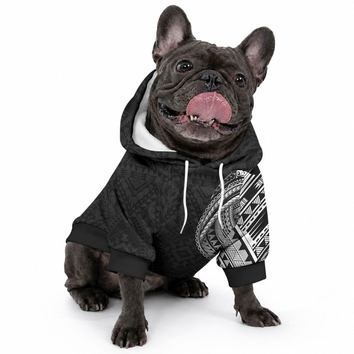 Traditional Polynesian Art Tattoos Pet Hoodie LT03 - Polynesian Pride