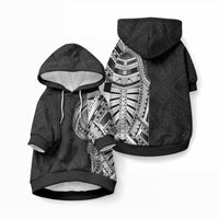 Traditional Polynesian Art Tattoos Pet Hoodie LT03 Pullover Black - Polynesian Pride