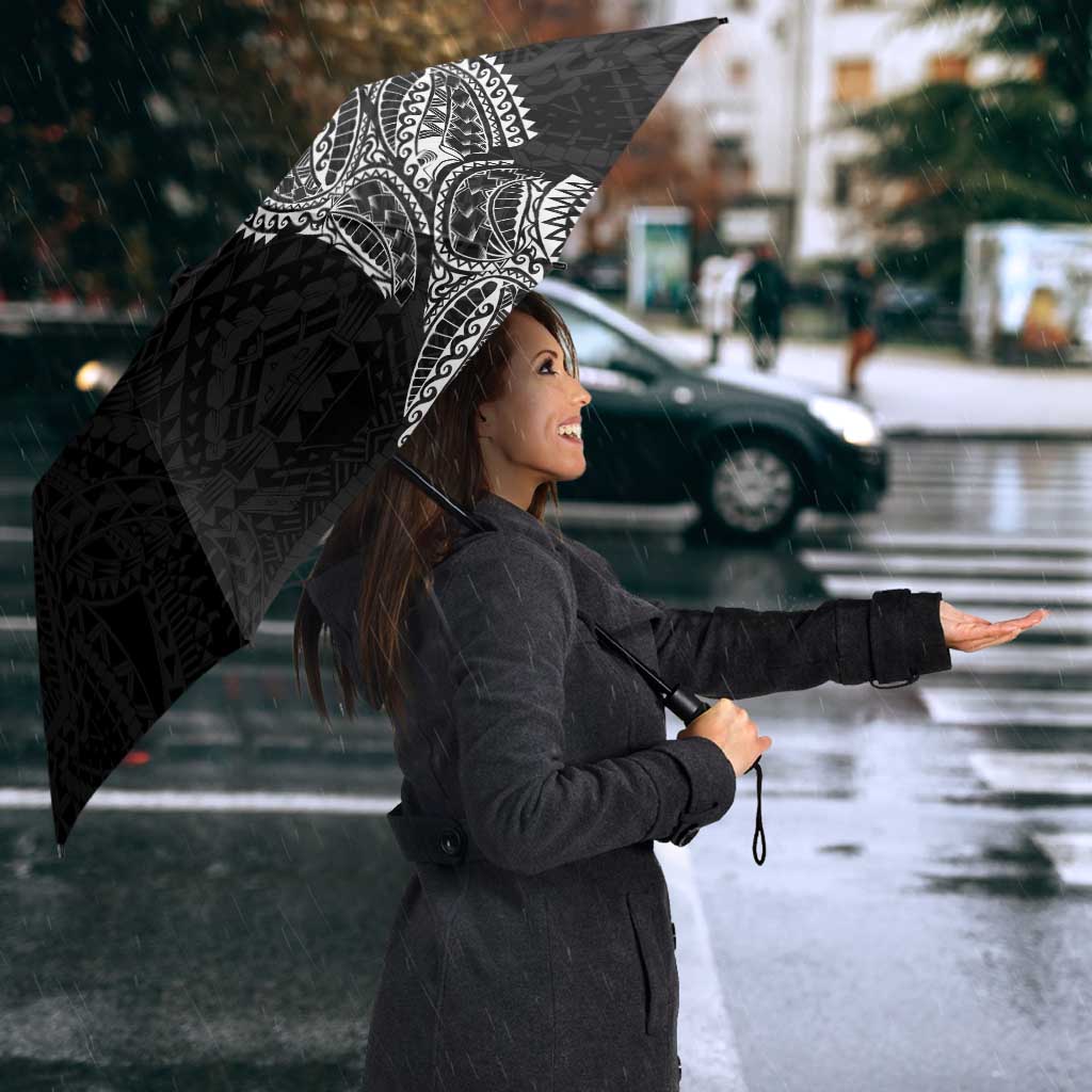Traditional Polynesian Art Tattoos Umbrella Black Color - Polynesian Pride