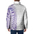 Traditional Polynesian Art Tattoos Padded Jacket Purple Color - Polynesian Pride