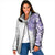Traditional Polynesian Art Tattoos Padded Jacket Purple Color - Polynesian Pride