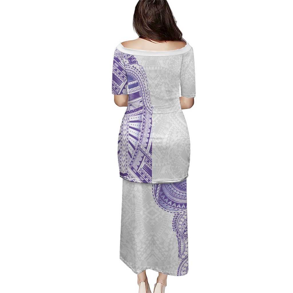 Traditional Polynesian Art Tattoos Puletasi Purple Color - Polynesian Pride
