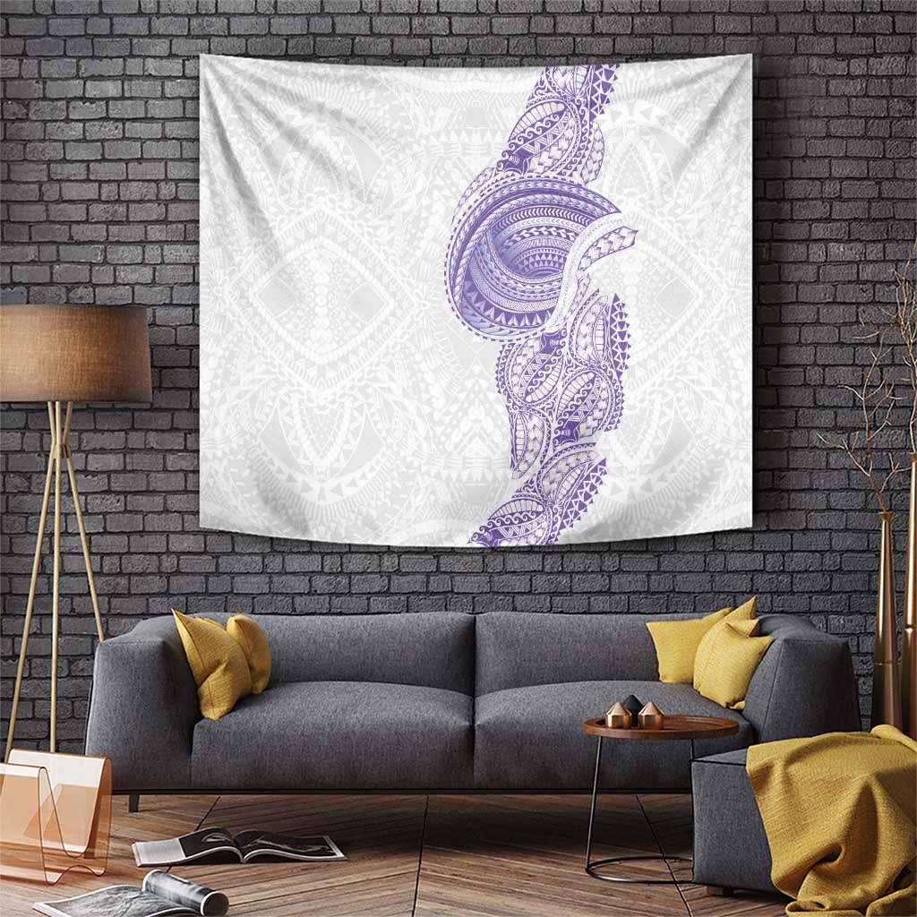 Traditional Polynesian Art Tattoos Tapestry Purple Color LT03 Purple - Polynesian Pride