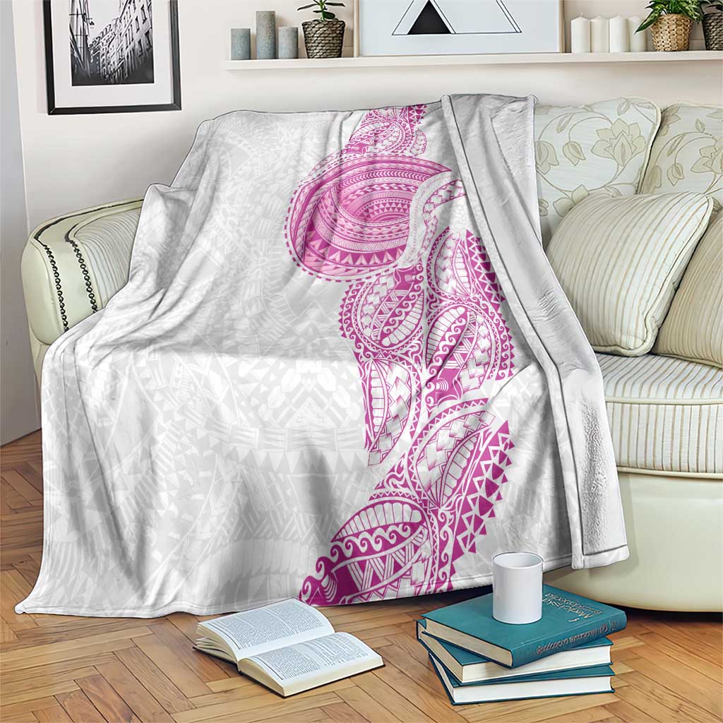 Traditional Polynesian Art Tattoos Blanket Pink Color LT03 Pink - Polynesian Pride