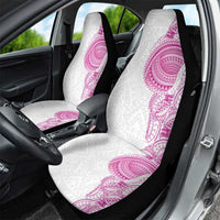 Traditional Polynesian Art Tattoos Car Seat Cover Pink Color LT03 - Polynesian Pride