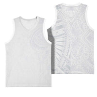 Lotu Tamaiti Basketball Jersey Traditional Samoan Art Tattoos - Polynesian Pride