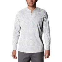 Lotu Tamaiti Button Sweatshirt Traditional Samoan Art Tattoos - Polynesian Pride