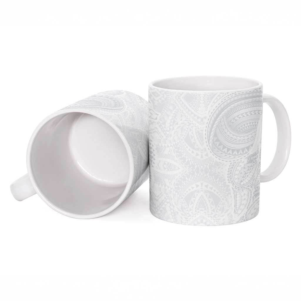 Lotu Tamaiti Ceramic Mug Traditional Samoan Art Tattoos - Polynesian Pride