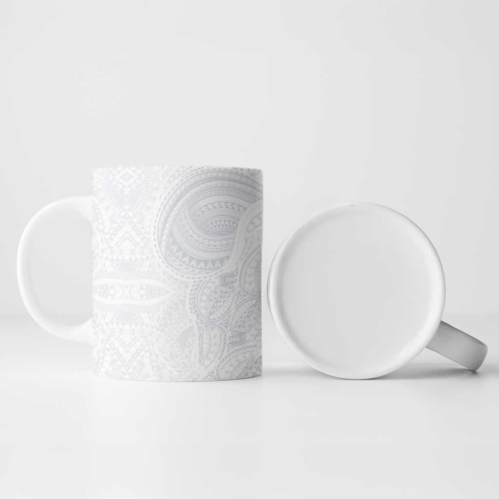 Lotu Tamaiti Ceramic Mug Traditional Samoan Art Tattoos - Polynesian Pride