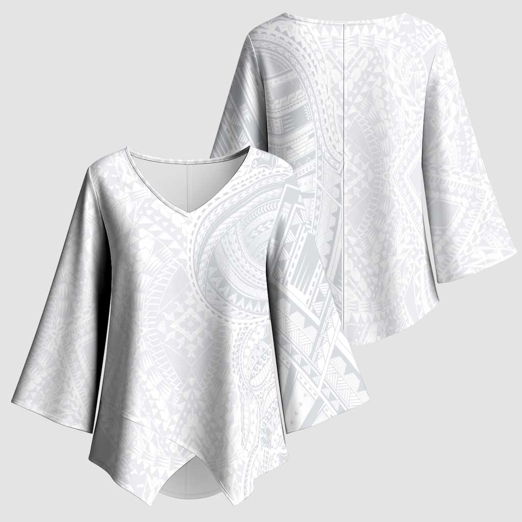 Lotu Tamaiti Kimono Sleeve Blouse Traditional Samoan Art Tattoos - Polynesian Pride