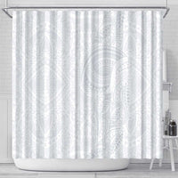 Lotu Tamaiti Shower Curtain Traditional Samoan Art Tattoos - Polynesian Pride