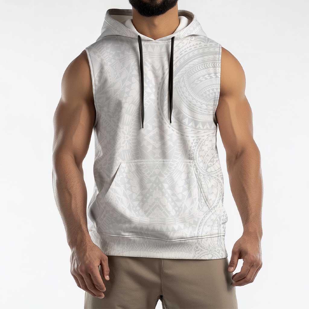 Lotu Tamaiti Sleeveless Hoodie Traditional Samoan Art Tattoos - Polynesian Pride