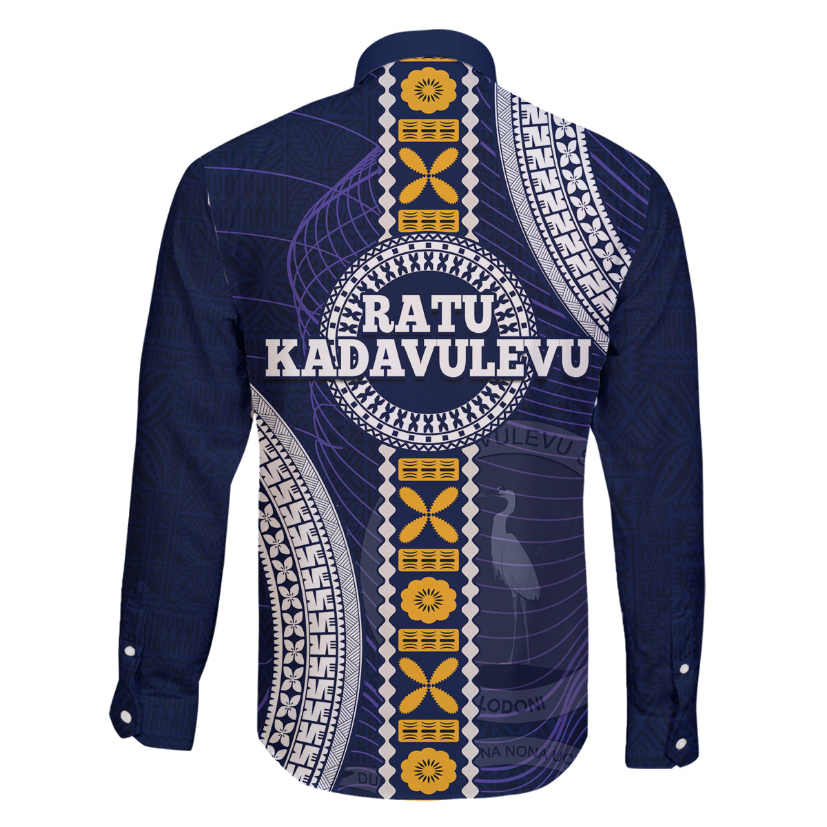 Fiji Ratu Kadavulevu School Family Matching Summer Maxi Dress and Hawaiian Shirt Tapa and Polynesian Tribal Pattern LT03 - Polynesian Pride