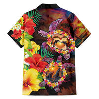Hawaiian Sea Animals Love Couple Hawaiian Shirt Aloha Sunset Symphony