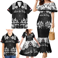 Aotearoa Waitangi Day - Toitu Te Tiriti Family Matching Mermaid Dress and Hawaiian Shirt New Zealand Honour the Treaty LT03 - Polynesian Pride