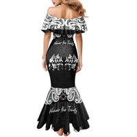 Aotearoa Waitangi Day - Toitu Te Tiriti Family Matching Mermaid Dress and Hawaiian Shirt New Zealand Honour the Treaty LT03 - Polynesian Pride
