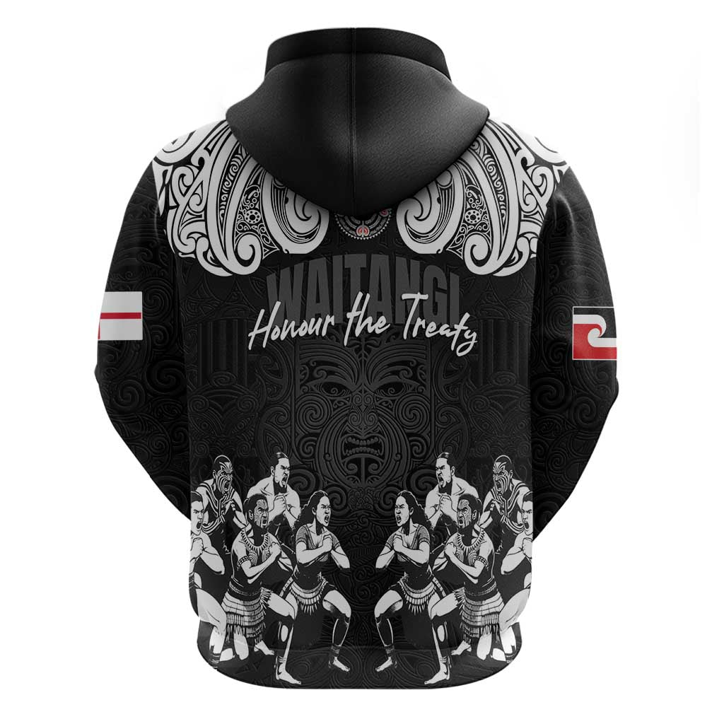 Aotearoa Waitangi Day - Toitu Te Tiriti Hoodie New Zealand Honour the Treaty LT03 - Polynesian Pride