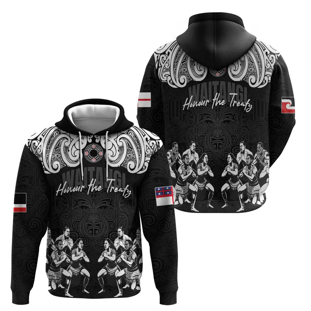 Aotearoa Waitangi Day - Toitu Te Tiriti Hoodie New Zealand Honour the Treaty LT03 - Polynesian Pride