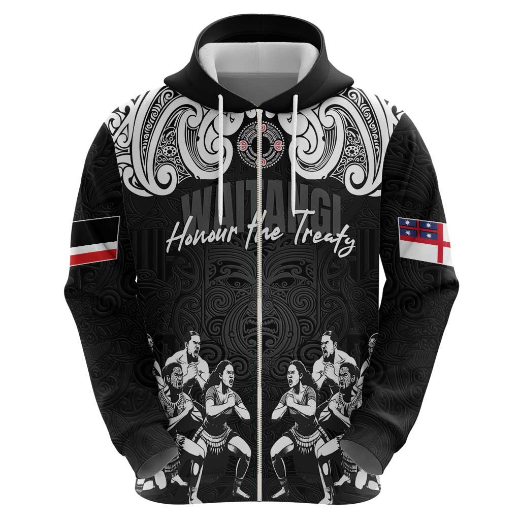 Aotearoa Waitangi Day - Toitu Te Tiriti Hoodie New Zealand Honour the Treaty LT03 - Polynesian Pride