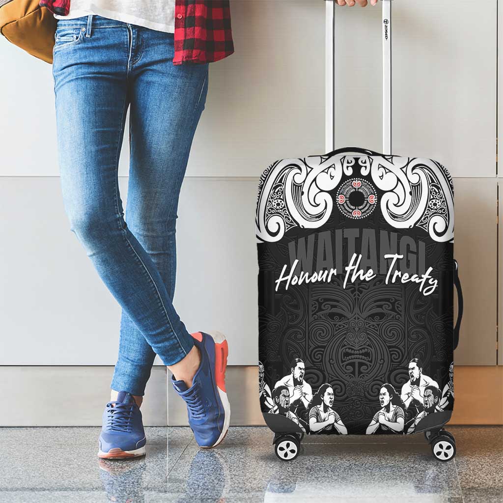 Aotearoa Waitangi Day - Toitu Te Tiriti Luggage Cover New Zealand Honour the Treaty LT03 - Polynesian Pride