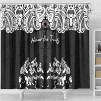 Aotearoa Waitangi Day - Toitu Te Tiriti Shower Curtain New Zealand Honour the Treaty LT03 - Polynesian Pride