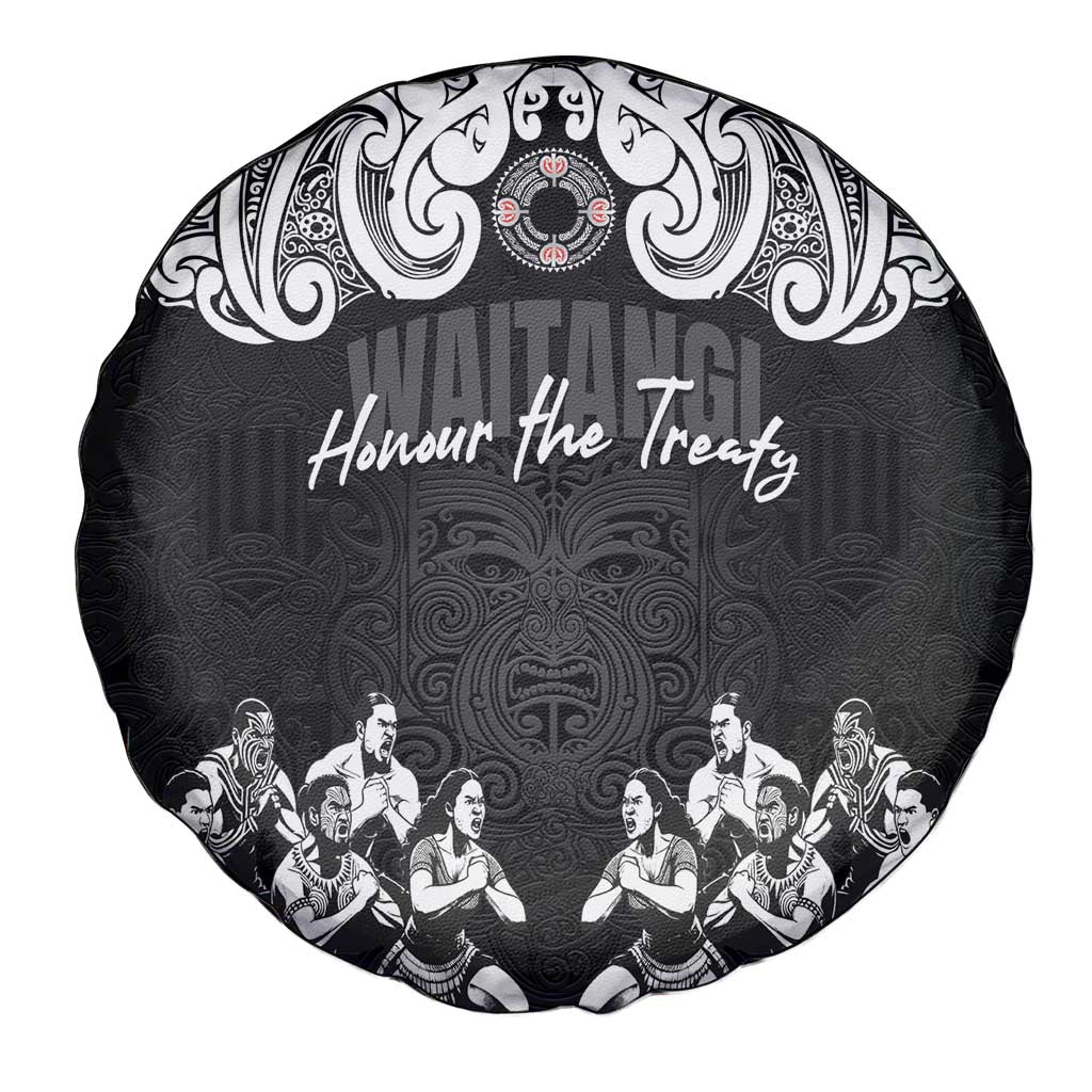 Aotearoa Waitangi Day - Toitu Te Tiriti Spare Tire Cover New Zealand Honour the Treaty LT03 - Polynesian Pride