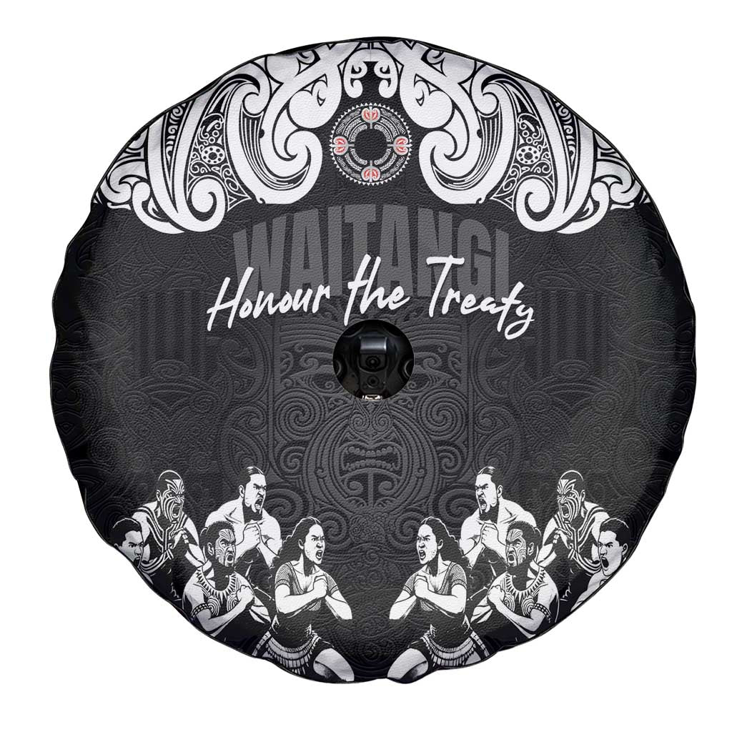 Aotearoa Waitangi Day - Toitu Te Tiriti Spare Tire Cover New Zealand Honour the Treaty LT03 - Polynesian Pride