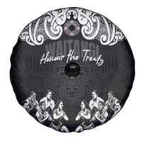 Aotearoa Waitangi Day - Toitu Te Tiriti Spare Tire Cover New Zealand Honour the Treaty LT03 - Polynesian Pride