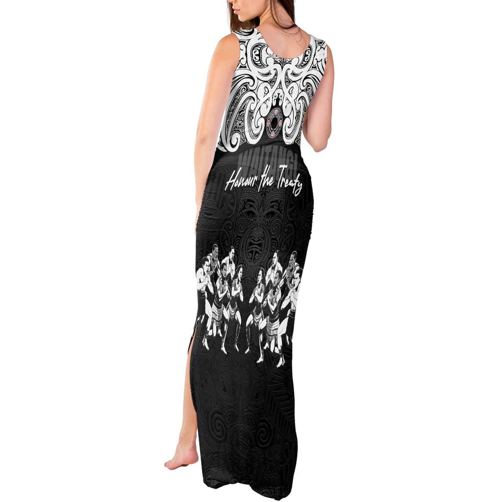 Aotearoa Waitangi Day - Toitu Te Tiriti Tank Maxi Dress New Zealand Honour the Treaty LT03 - Polynesian Pride