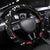 Hawaiian White Kakau Art Tattoo-Ohia Lehua and Taro Leaves Steering Wheel Cover