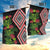 Aotearoa Tukutuku Motif Garden Flag Pohutukawa and Fern Leaves