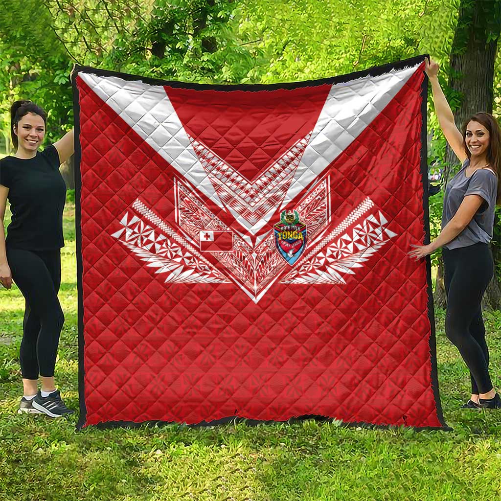 Tonga Rugby Quilt Ngatu Motifs and Pacific Patterns