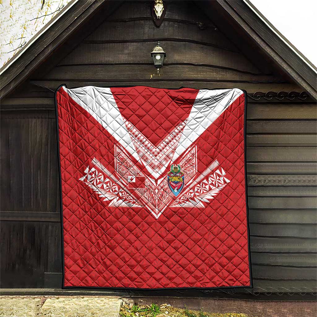 Tonga Rugby Quilt Ngatu Motifs and Pacific Patterns