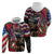 Hawaii and United States Memorial Day Hoodie Honor and Remember The Fallen