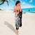 Guam Fish Hook and Palm Tree Sarong Polynesian Pattern Half Style