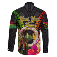 Vanuatu Independence Day Family Matching Puletasi and Hawaiian Shirt Boars Tusk and Melanesian Warrior Indipendens Dei LT03 - Polynesian Pride